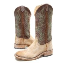 BootDaddy Anderson Bean Mens Tumbled Buffalo Cowboy Boots