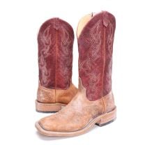 BootDaddy Anderson Bean Mens Navajo Chex Cowboy Boots