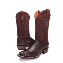 BootDaddy Dan Post Mens Caiman Alligator Cowboy Boots