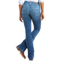 Ariat Womens REAL Patricia Perfect Rise Boot Cut Jeans