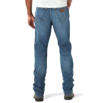 Wrangler Mens Retro Premium Eubank Slim Straight Jeans