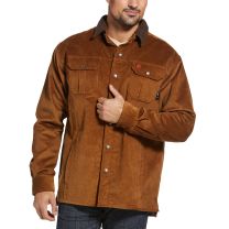 Ariat Mens Rebar Flame Resistant Corduroy Shirt Jacket