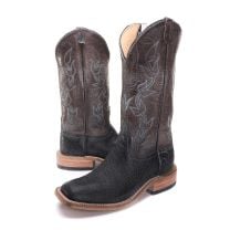 BootDaddy Anderson Bean Mens Black Buffalo Boots