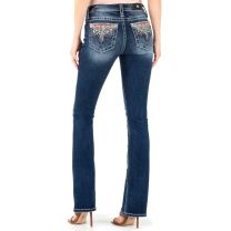 Miss Me Abstract Living Boot Cut Jean