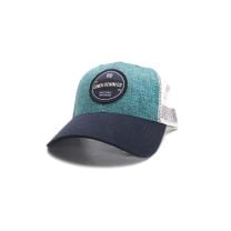 Cinch Turquoise Embroidered Patch Mesh Trucker Cap