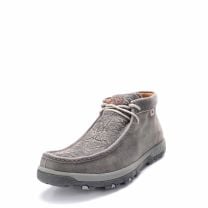 BootDaddy with Twisted X Mens Grey Elephant Print Chukka Shoes