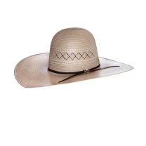 BootDaddy Twister Open Crown Vent Straw Cowboy Hat