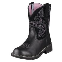 Ariat Womens Fatbaby II Cowboy Boots Black