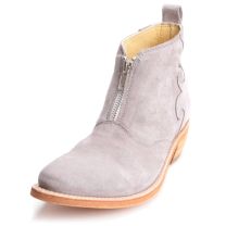 Liberty Black Womens London Wood Ankle Boots Gray