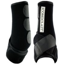 Iconoclast Black Orthopedic Sport Boots (Hind)