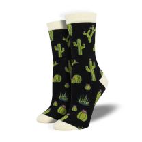 Western Womens Bamboo King Cactus Boot Socks