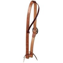 Berlin Custom Leather Company 1" Heavy Leather One Ear Headstall.