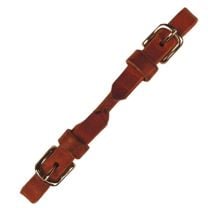 Schutz Brothers Adjustable Leather Curb Strap