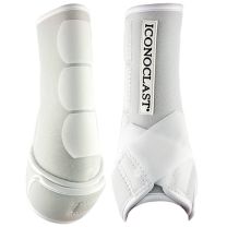 Iconoclast White Orthopedic Sport Boots (Hind)