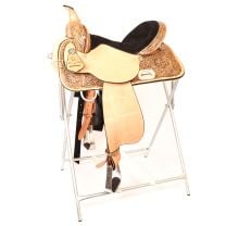Circle Y High Horse Mansfield Barrel Saddle (14", Wide Tree)