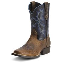 Ariat Tombstone Children Brown Square Toe Cowboy Boot