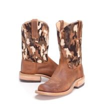 BootDaddy with Anderson Bean Mens Hair On Camo Cowboy Boots