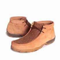 BootDaddy with Twisted X Mens Roughout Moccasin Shoes