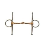 Partrade Full Cheek Copper Snaffle Bit, Level 1