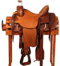 HR Saddlery PFI Ranch Saddle (Wide Tree)