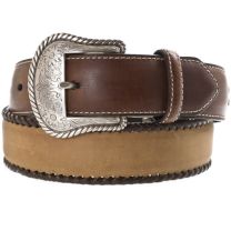 Nocona Distressed Brown Laced Belts