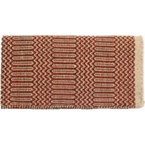 Mayatex Ramrod Double Weave Cream/Rust Saddle Blanket