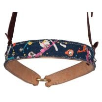 Fallon Taylor Paint Splatter & Denim Noseband