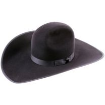 Atwood 5X Two-Dot Black Felt Cowboy Hat