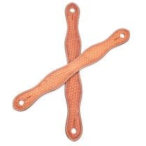 Bar H Equine Slobber Straps, Tan