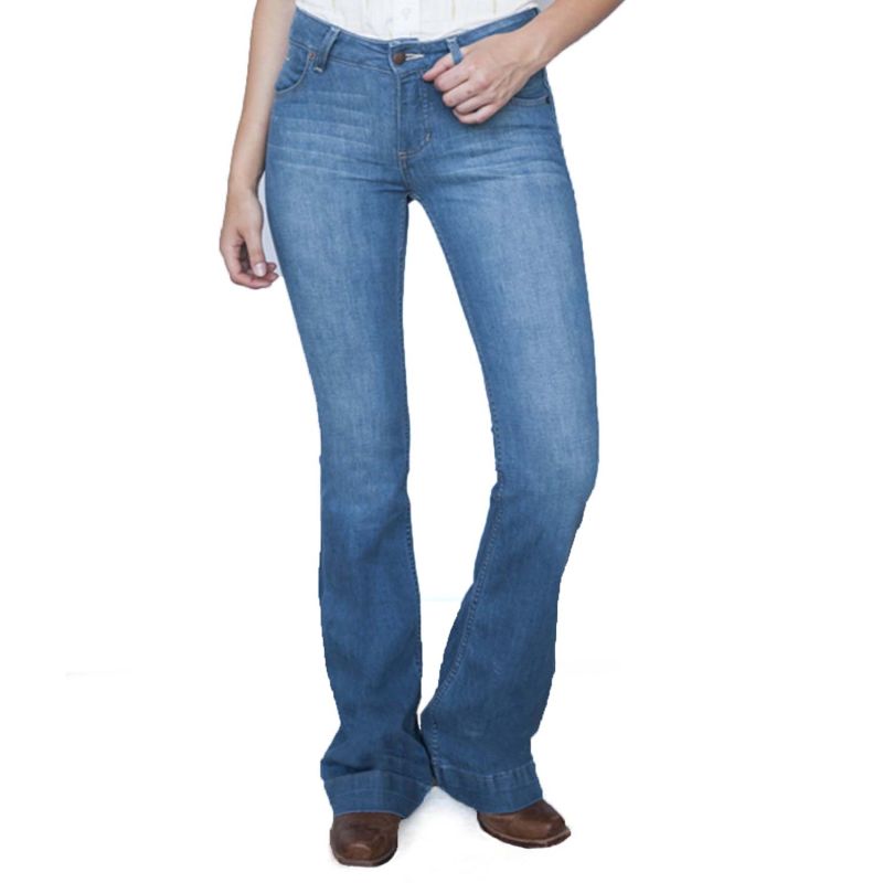 Kimes Ranch Womens Lola Soho Fade Trouser Jeans
