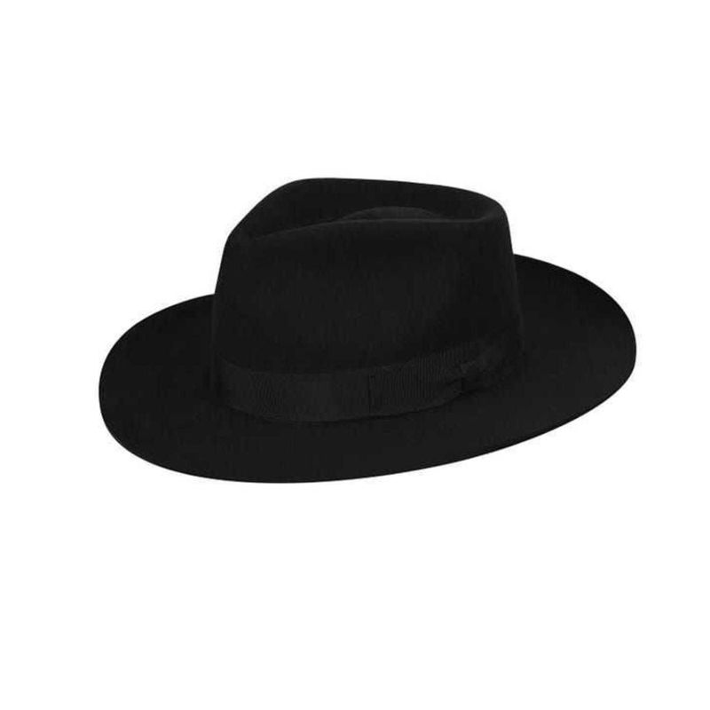 Bailey Bankside Pinch Front Felt Cowboy Hat Black