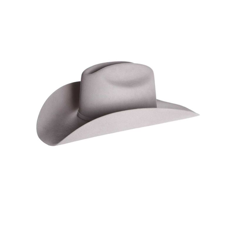 Stetson High Point 6X Cattleman Felt Cowboy Hat Gray