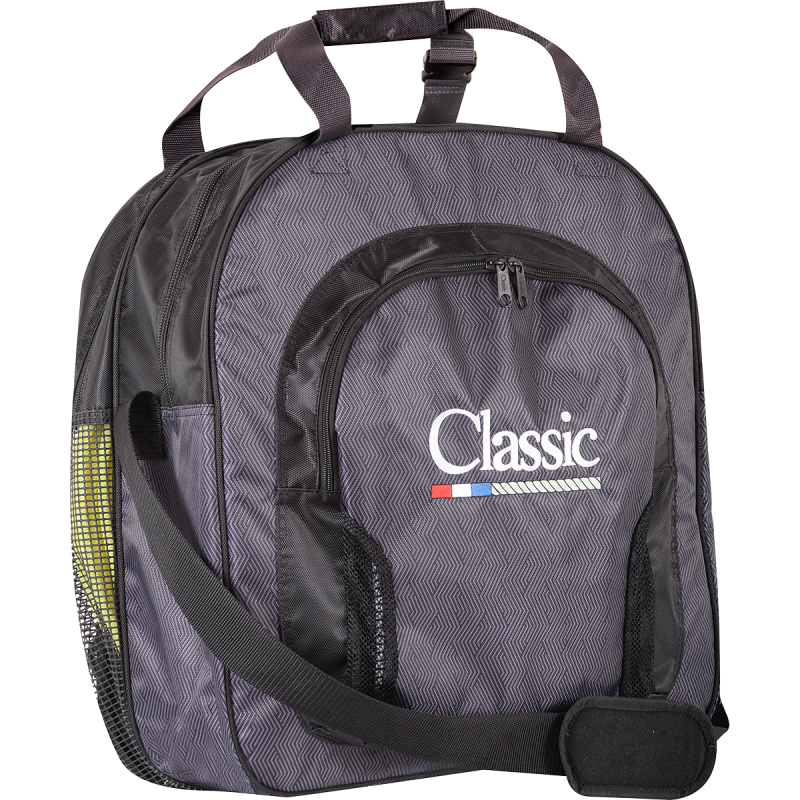 Classic Ropes Chevron and Black Super Deluxe Rope Bag