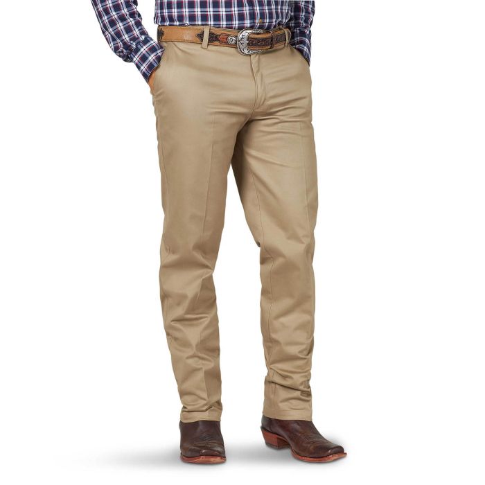 khaki dress pants with brown shoes Brown Maxi Dress With Slit And Long Sleeves