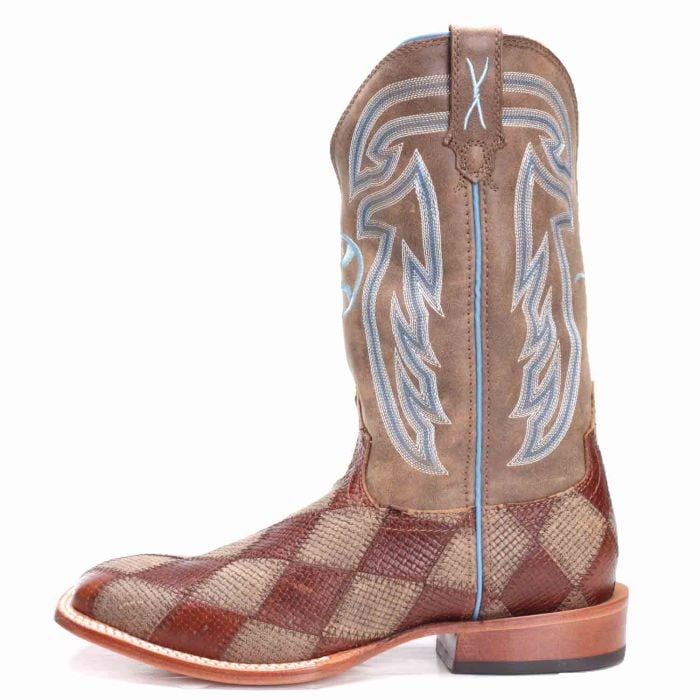 Twisted X Mens Hooey Patch Western Cowboy Boot MHY0024