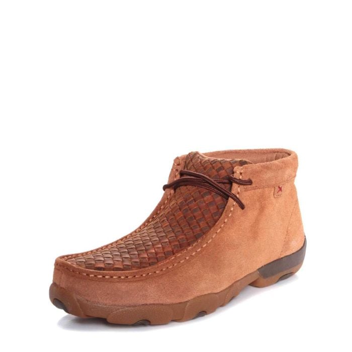 BootDaddy with Twisted X Mens Roughout Moccasin Shoes