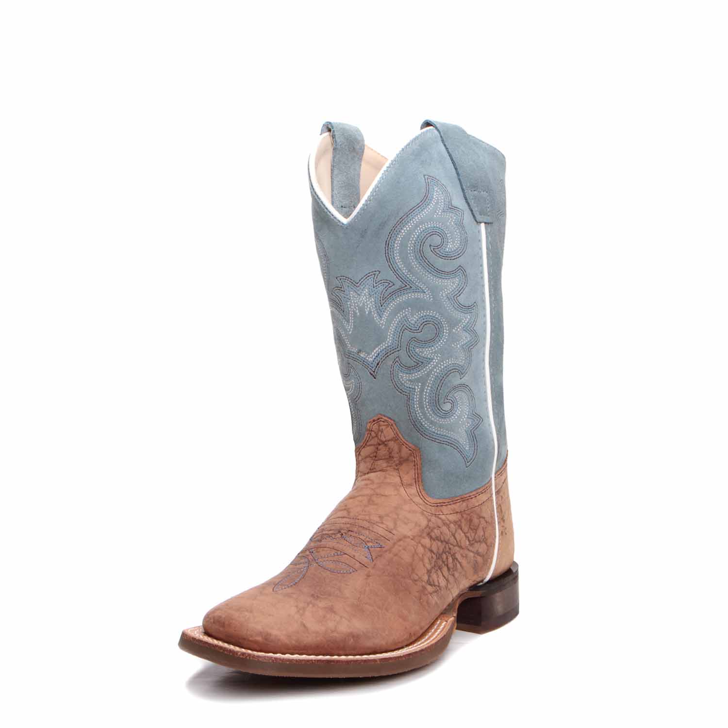 Old West Youth Western Leather Boots 
