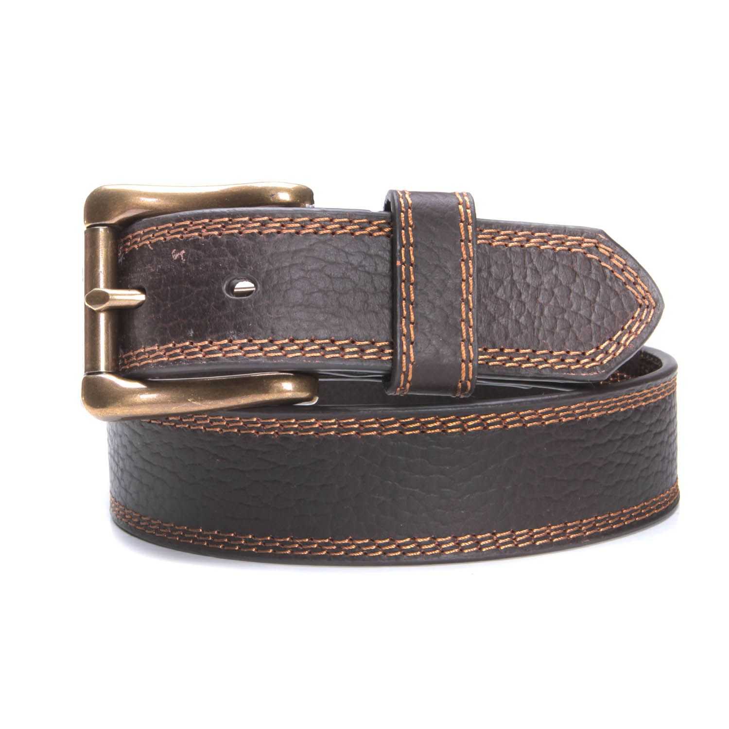 Nocona Mens Brown Leather Belt 
