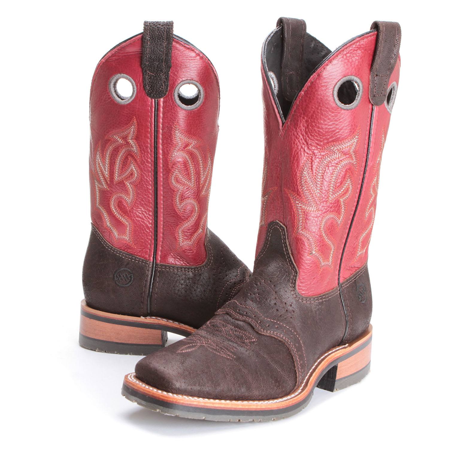 Mens Vintage Elephant Cowboy Boots Nicotene