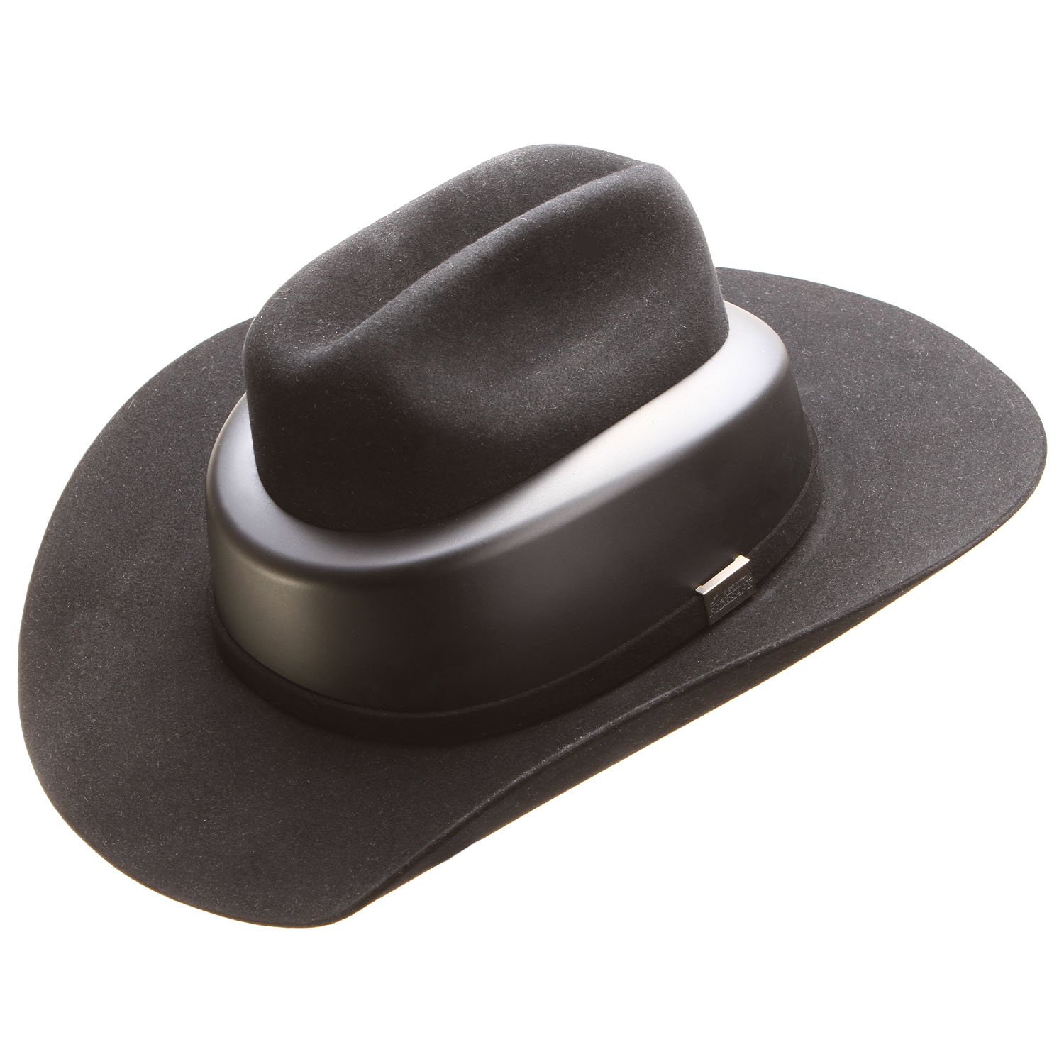 Resistol ridesafe western straw cowboy hat helmet top