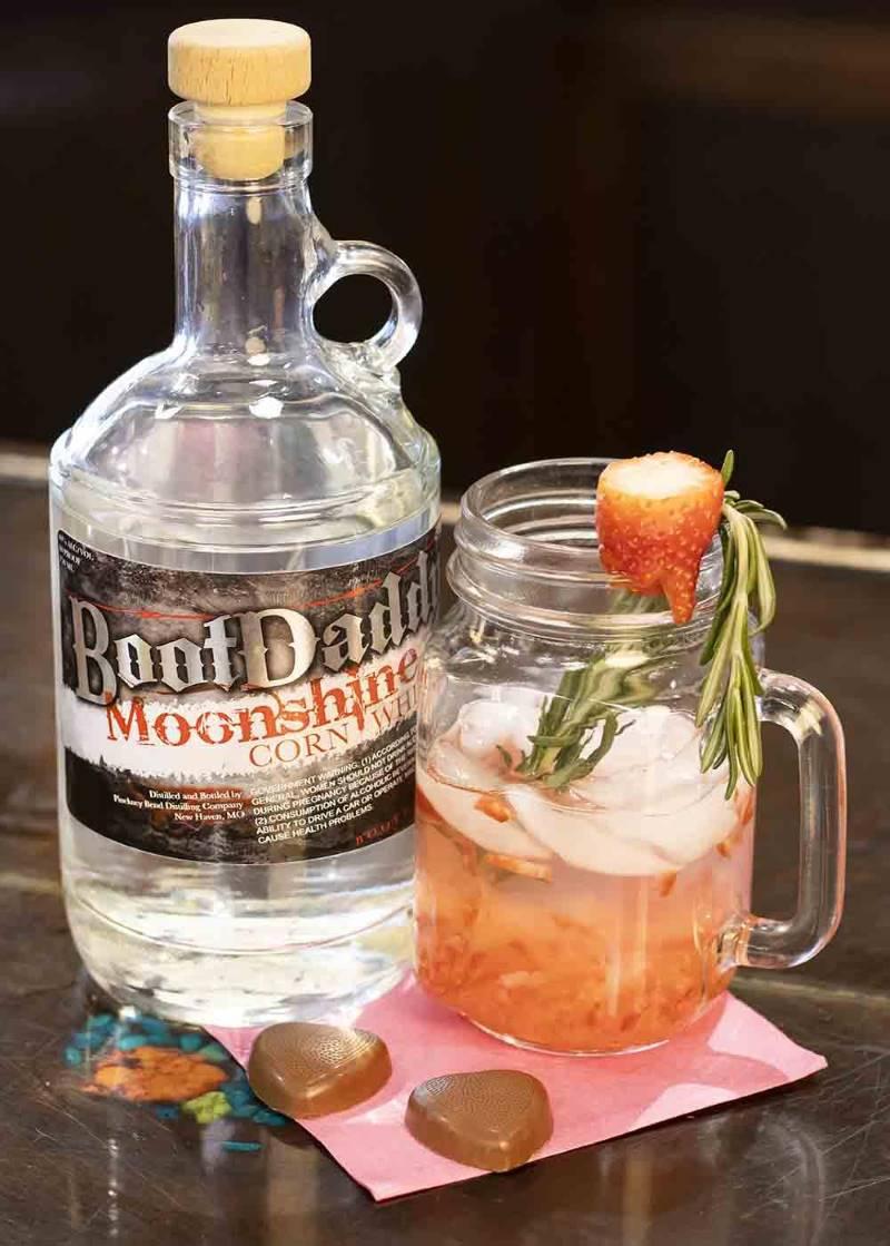 BootDaddy Mary Berry Moonshine Cocktail