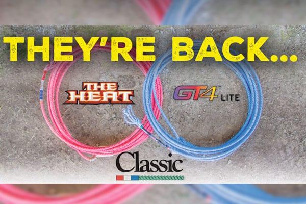 They're Back! New Heat & Rattler GT4 Ropes Are Here!