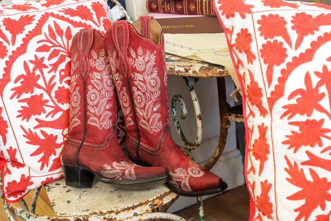 The Sweetest Red Cowgirl Boots for Valentine’s Day
