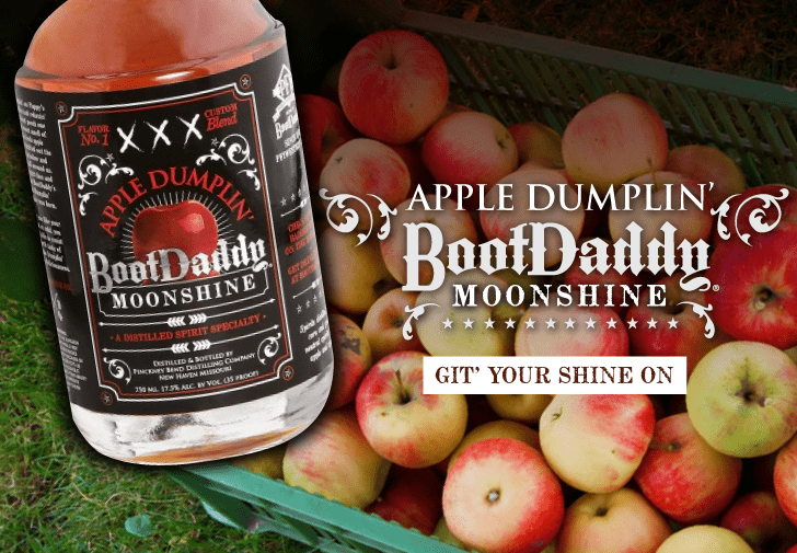 New Apple Dumplin' BootDaddy Moonshine