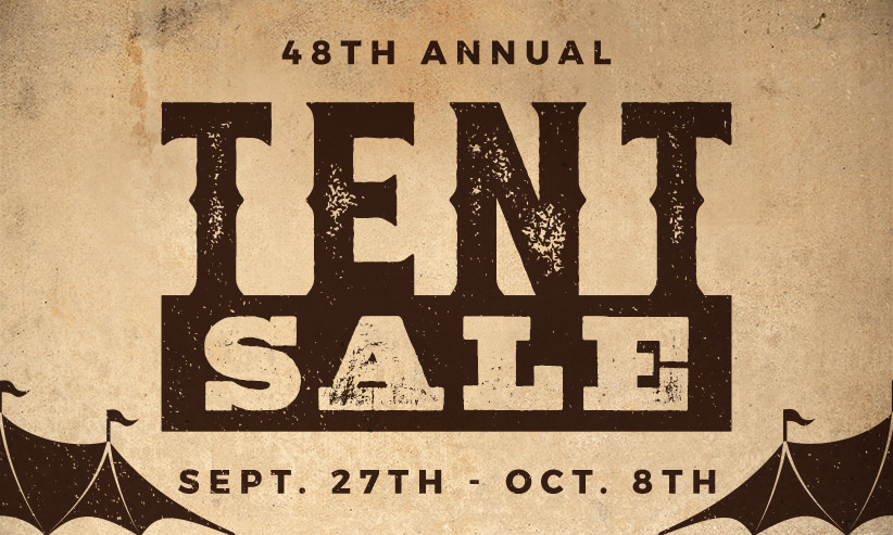 Cavender's PFI 48th Annual Tent Sale - Save BIG! 