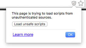 Google Shield Screenshot