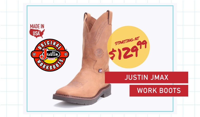 Justin JMax Work Boots