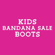 Kids' Bandana Boots