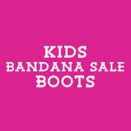 Kids' Bandana Boots