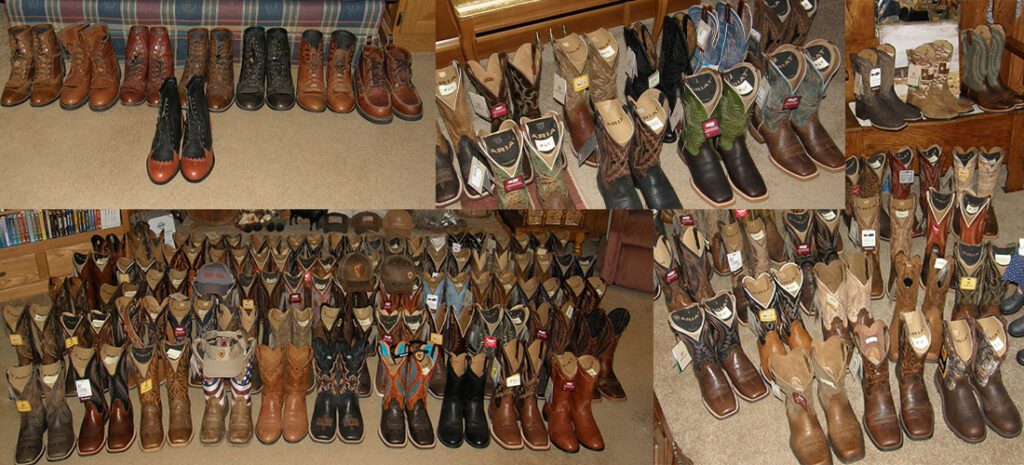 Gary's Collection of 100 Ariat Boots